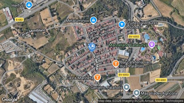 Ubicación de la subastas Subasta de garaje en PALAFOLLS