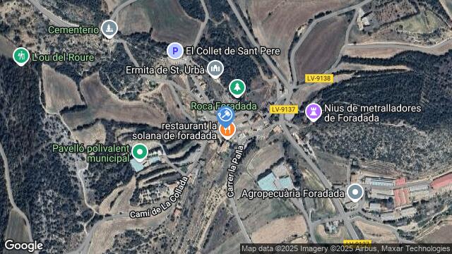 Ubicación de la subastas Subasta de cl conjunto urbanistico ua27 ( foradada) en FORADADA