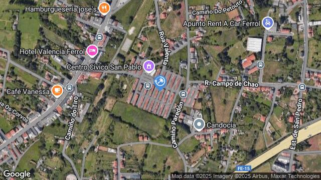 Ubicación de la subastas Subasta de vivienda en Ferrol