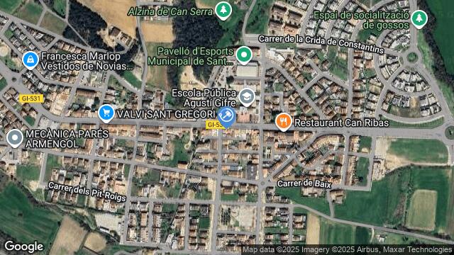 Ubicación de la subastas Subasta de av girona ( sant gregori) en SANT GREGORI