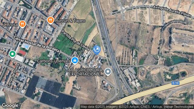 Ubicación de la subastas Subasta de solar en Lleida
