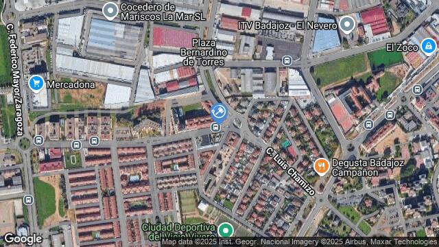 Ubicación de la subastas Subasta de trastero en BADAJOZ
