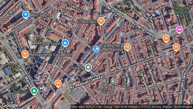 Ubicación de la subastas Subasta de vivienda en GIJON