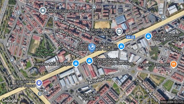 Ubicación de la subastas Subasta de vivienda en Badajoz