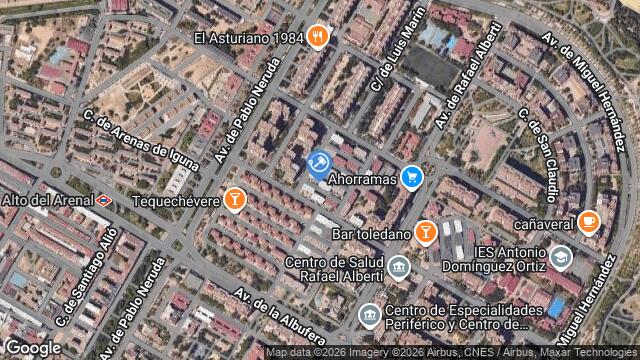 Ubicación de la subastas Subasta de local comercial en MADRID