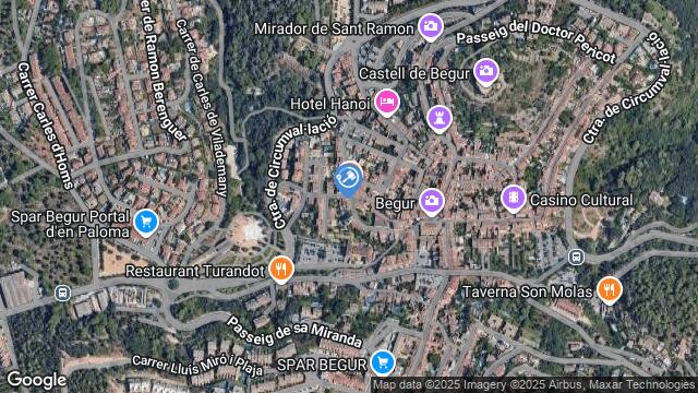 Ubicación de la subastas Subasta de finca rústica en bEGUR