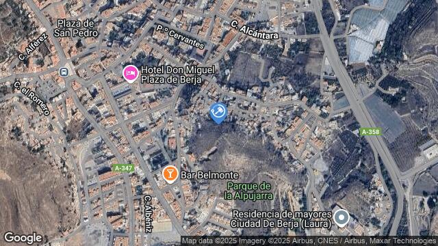 Ubicación de la subastas Subasta de 37858.trozo de tierra  ( berja) en Almería