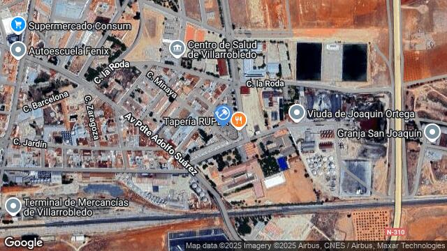 Ubicación de la subastas Subasta de vivienda en villarrobledo