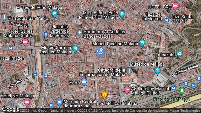 Ubicación de la subastas Subasta de zz solar finca las monjas en Málaga