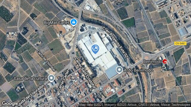 Ubicación de la subastas Subasta de otros en BENIMODO