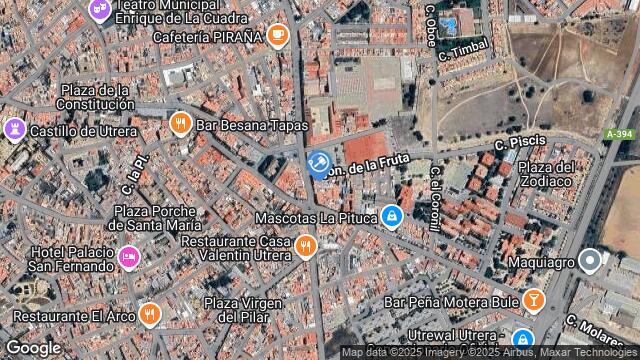 Ubicación de la subastas Subasta de vivienda en Utrera