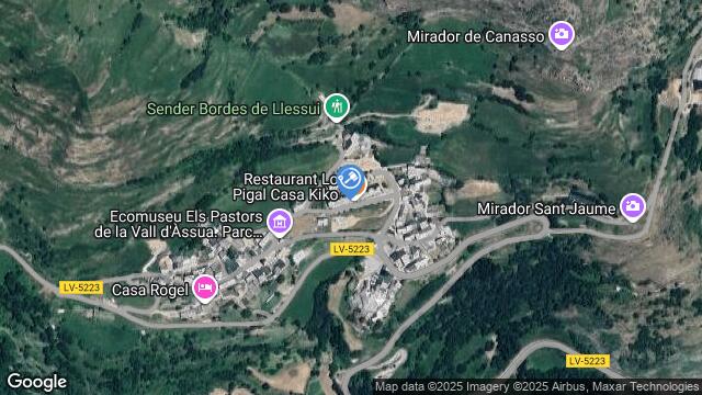 Ubicación de la subastas Subasta de vivienda en LLESUY