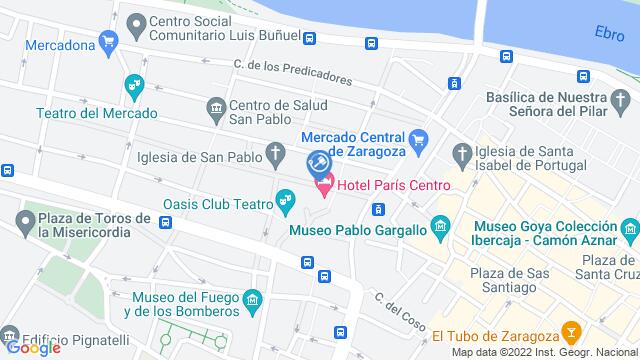 Ubicación de la subastas Subasta de garaje en ZARAGOZA