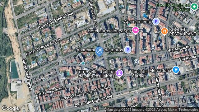 Ubicación de la subastas Subasta de garaje en Salou