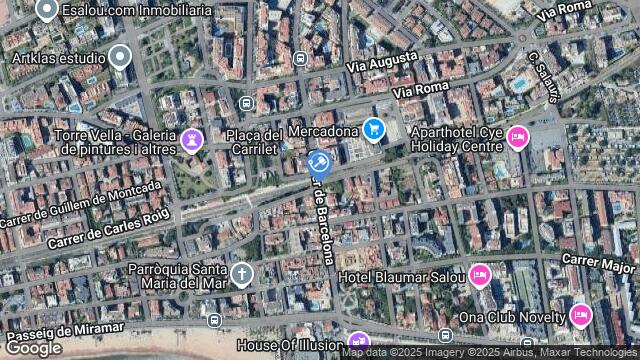 Ubicación de la subastas Subasta de vivienda en SALOU