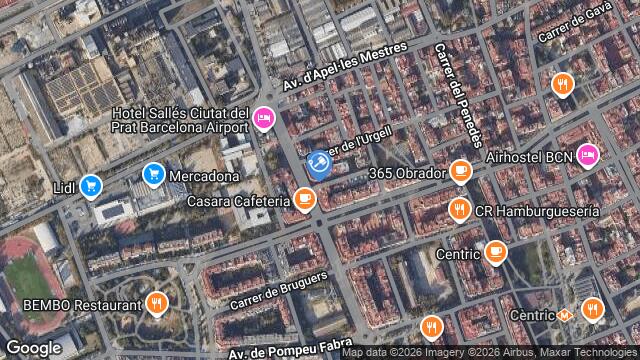 Ubicación de la subastas Subasta de cl vicente ferrer ( prat de llobregat, el) en PRAT DE LLOBREGAT, EL