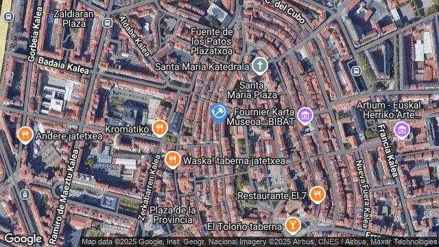Ubicación de la subastas Subasta de vivienda en VITORIA