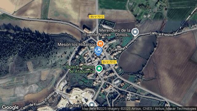 Ubicación de la subastas Subasta de otros en OLMOS DE ATAPUERCA