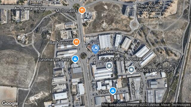 Ubicación de la subastas Subasta de pg industr.portal c/marrueco ( jerez de la frontera) en JEREZ DE LA FRONTERA