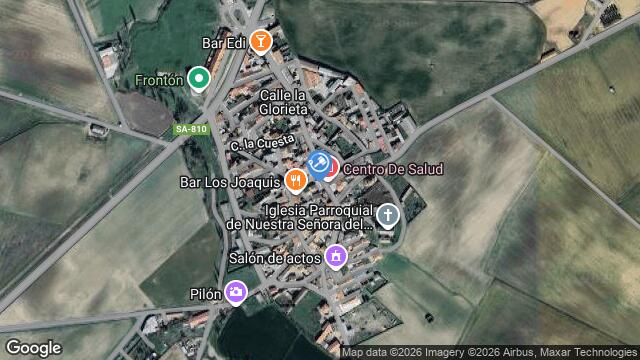 Ubicación de la subastas Subasta de finca 3292 - c. carretas  ( poveda de las cintas - salamanca) en SALAMANCA