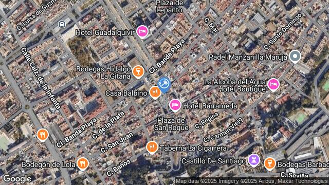 Ubicación de la subastas Subasta de local comercial en SANLÚCAR DE BARRAMEDA