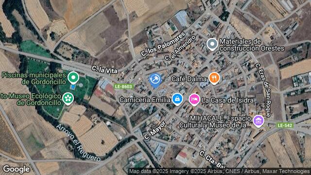 Ubicación de la subastas Subasta de vivienda en GORDONCILLO