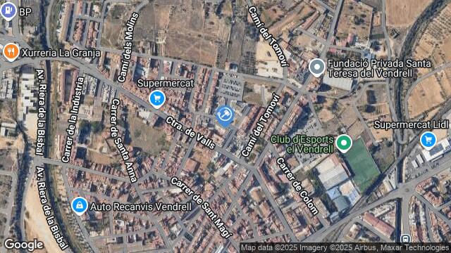 Ubicación de la subastas Subasta de vivienda en El Vendrell