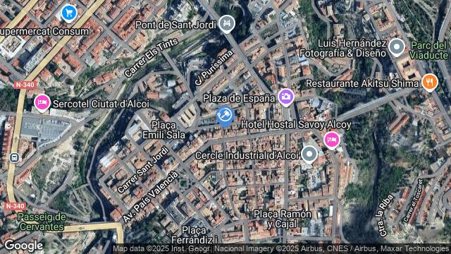 Ubicación de la subastas Subasta de vivienda en ALCOY