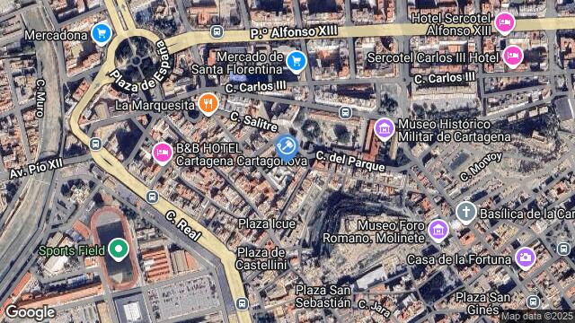 Ubicación de la subastas Subasta de local comercial en Cartagena