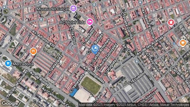 Ubicación de la subastas Subasta de local comercial en Elda