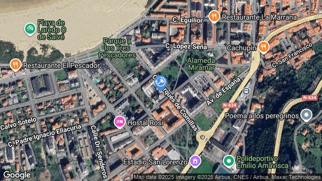 Ubicación de la subastas Subasta de vivienda en LAREDO