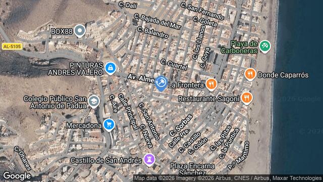 Ubicación de la subastas Subasta de vivienda en Carboneras