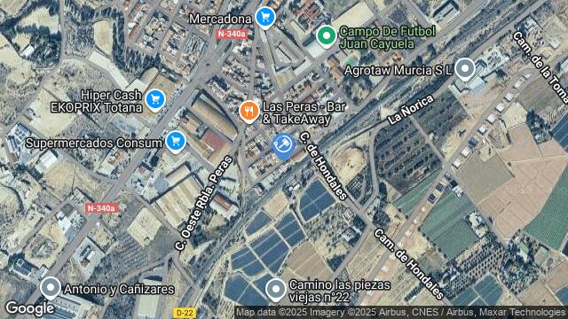 Ubicación de la subastas Subasta de garaje en TOTANA