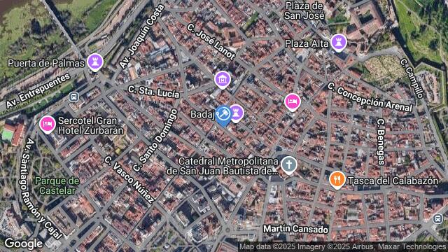 Ubicación de la subastas Subasta de vivienda en BADAJOZ