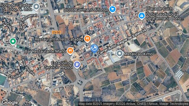 Ubicación de la subastas Subasta de local comercial en CATADAU