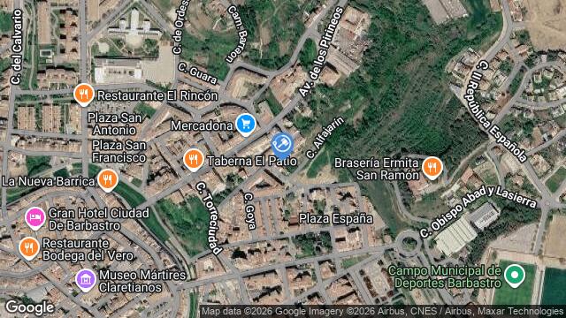 Ubicación de la subastas Subasta de vivienda en Barbastro