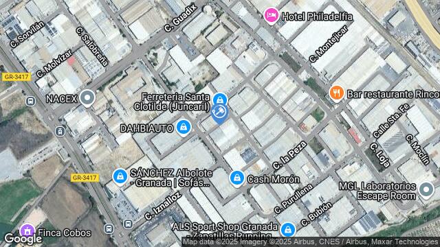 Ubicación de la subastas Subasta de pg juncaril en Granada