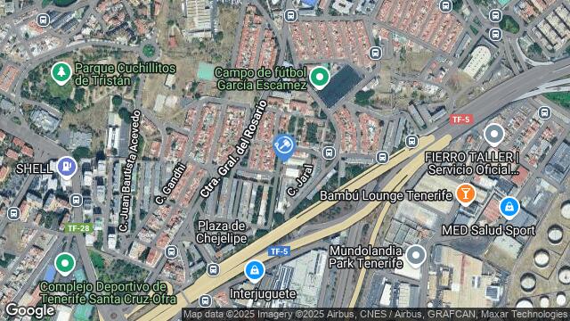 Ubicación de la subastas Subasta de vivienda en Santa Cruz de Tenerife