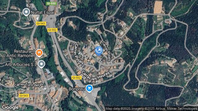 Ubicación de la subastas Subasta de vivienda en Arbúcies