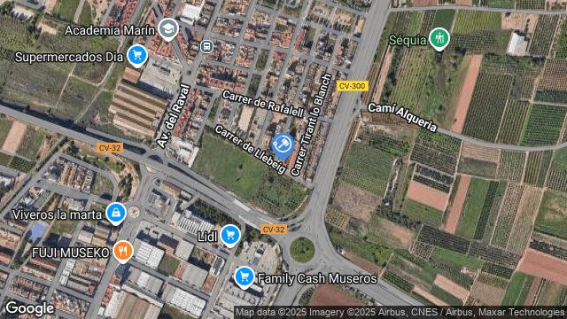 Ubicación de la subastas Subasta de vivienda en MASSAMAGRELL