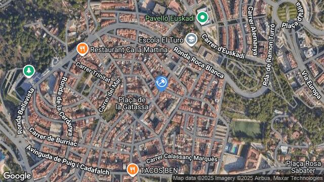 Ubicación de la subastas Subasta de vivienda en MATARÓ