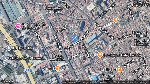 Ubicación de la subastas Subasta de vivienda en GRANADA