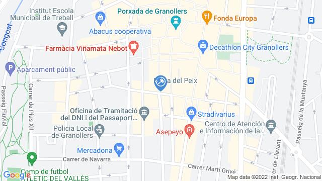 Ubicación de la subastas Subasta de vivienda en Granollers