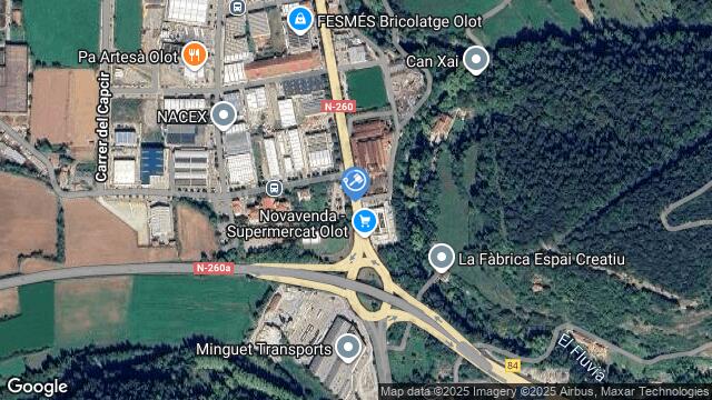 Ubicación de la subastas Subasta de otros en La Vall de Bianya