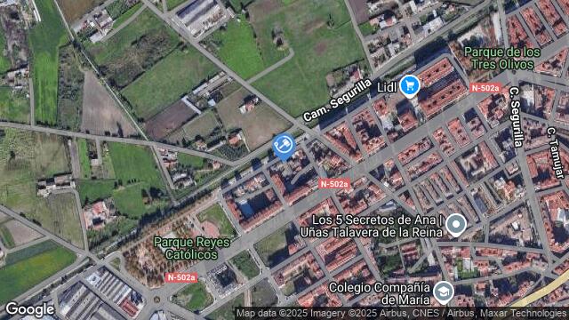 Ubicación de la subastas Subasta de local comercial en TALAVERA DE LA REINA