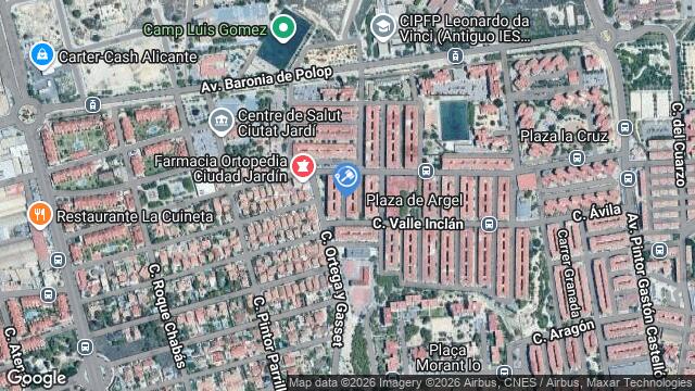 Ubicación de la subastas Subasta de vivienda en Alicante