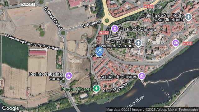 Ubicación de la subastas Subasta de garaje en ZAMORA