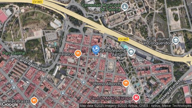 Ubicación de la subastas Subasta de garaje en Paterna
