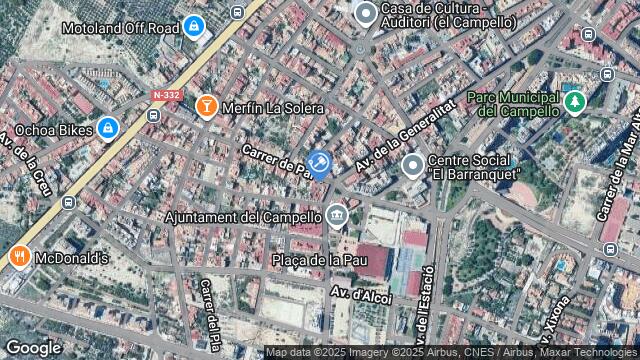 Ubicación de la subastas Subasta de vivienda en EL CAMPELLO