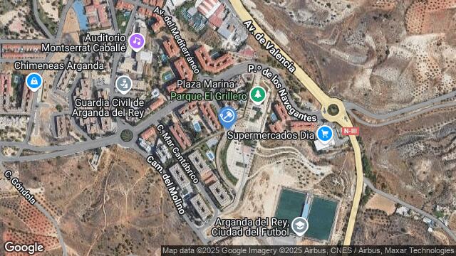 Ubicación de la subastas Subasta de vivienda en ARGANDA DEL REY